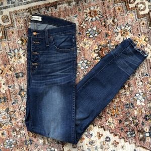 Madewell 10” High Rise Skinny
